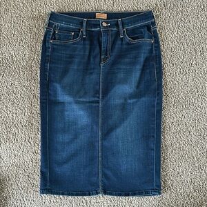 Mother brand Denim Pencil Skirt